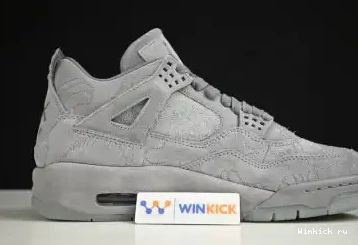 X “COOL GREY” JORDAN 4 KAWS AIR 0619